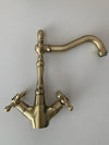 Charles - Classic Style Brass Kitchen Mixer Tap Antique Faucet